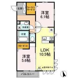 コンフォートプラス・Ｔの物件間取画像